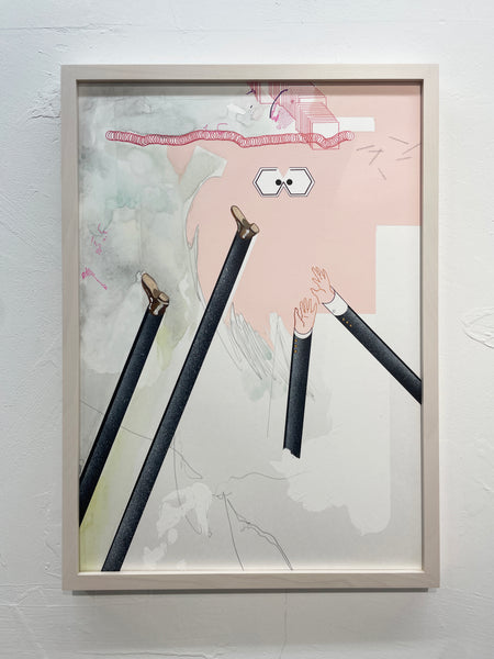 管弘志 Hiroshi Kan / drawing "Untitled"02