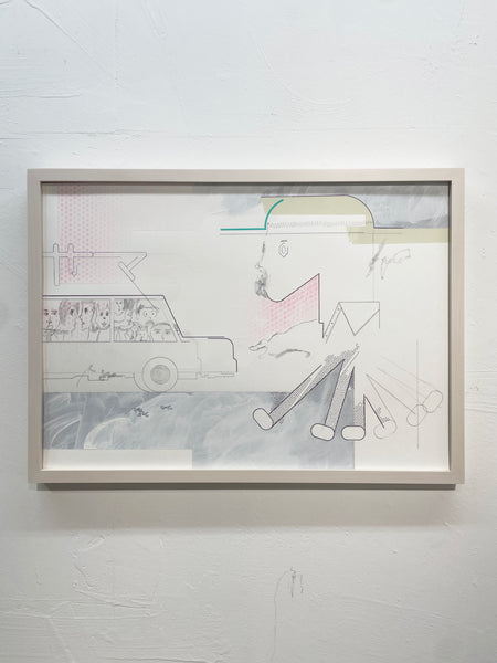 管弘志 Hiroshi Kan / drawing "Untitled"04