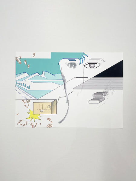 管弘志 Hiroshi Kan / drawing "Untitled"13