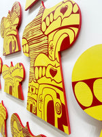 Sickboy「The Temple 06」painting