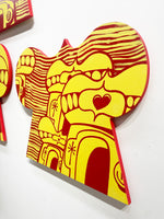 Sickboy「The Temple 11」painting