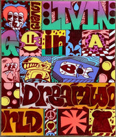 Sickboy「Living in a Dreamworld」painting