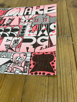 Sickboy「Forever Epitaphs」risograph poster