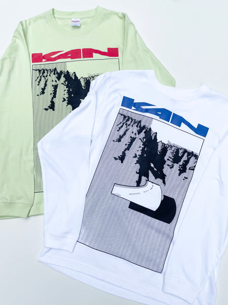 管弘志 Hiroshi Kan / long-sleeved T-shirt "KAN -mountains & highway"